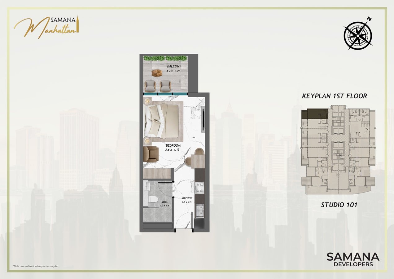 Samana Manhattan 2 at JVC by Samana Developers